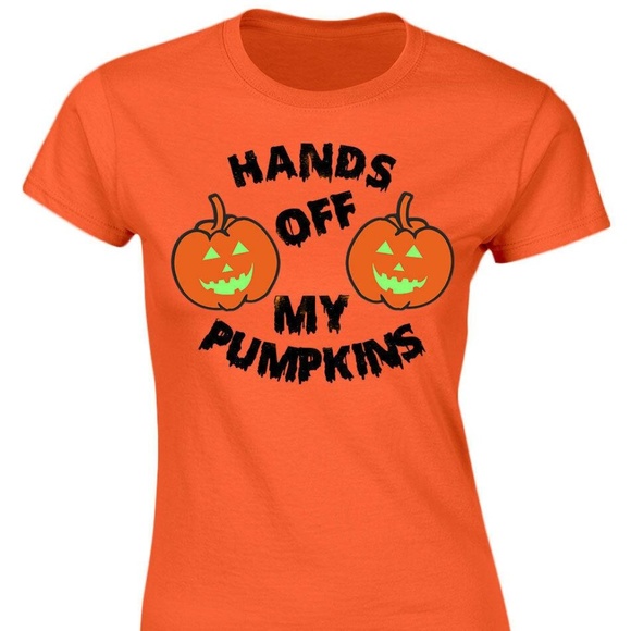 Hands Off Pumpkins Glow In The Dark - Picture 1 of 1